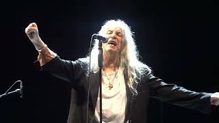 "Free Money", Patti Smith - Paris, Octobre 2025