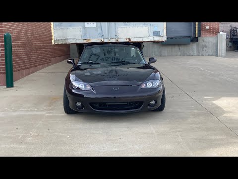 The Daily Miata Gets New Headlights! (Spec D Tuning)