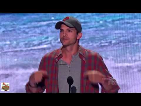 Ashton Kutcher Teen Choice Awards Speech - Dream!
