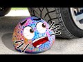 Fun Experiment Car Vs Slime Coca Crunchy Soft Things Vs Car Running Over Stuff With Car