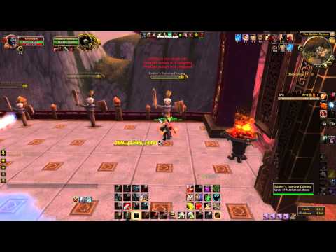 Fury Warrior, 1 mil crit rotation MOP 5.4