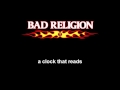 Los Angeles is Burning - Bad Religion - (HD) Lyrics on screen