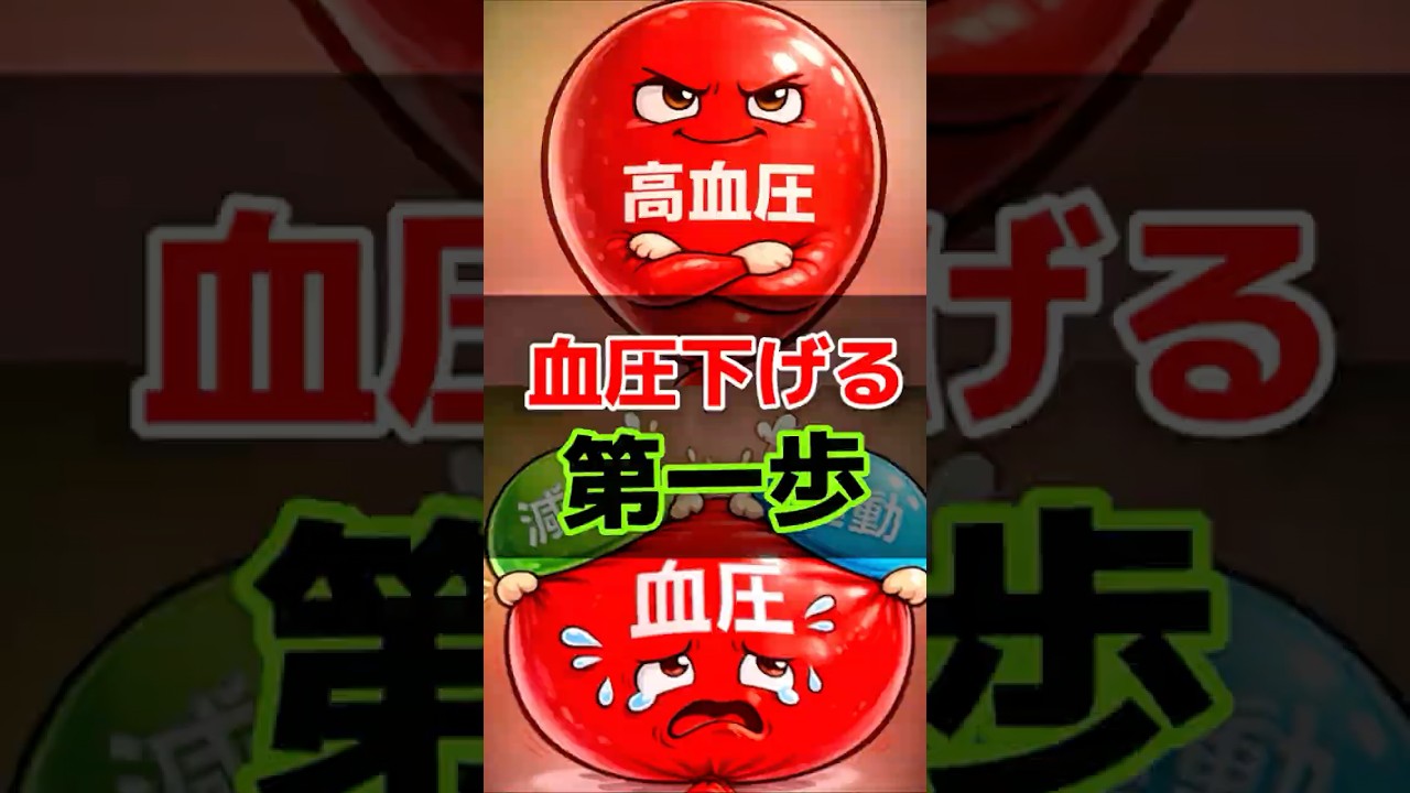 血圧を本気で下げる最初の一歩｜減塩だけで2〜5mmHg下がる理由 #血圧を下げる
