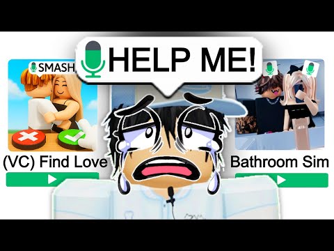 DON'T join these Roblox VOICE CHAT games...