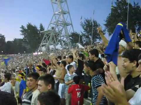 Фан-сектор на стадионе "Пахтакор"