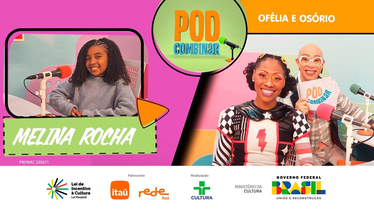 PODCOMBINAR |  MELINA  ROCHA |  QUINTAL DA CULTURA
