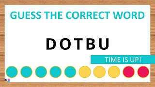 [Scrambled Word Game] Can You Unscramble These Words 5 Letters
