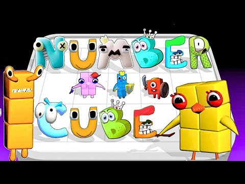 Merge 'ALPHABET LORE' Run Vs Merge Number Cube Run, Merge Battles ⭐ Number Lore ⭐ Alphabet Battls