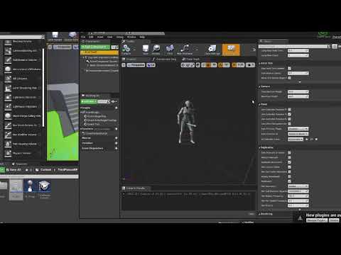 UE4 Blueprint Tutorial - AI Character follow player with line of sight