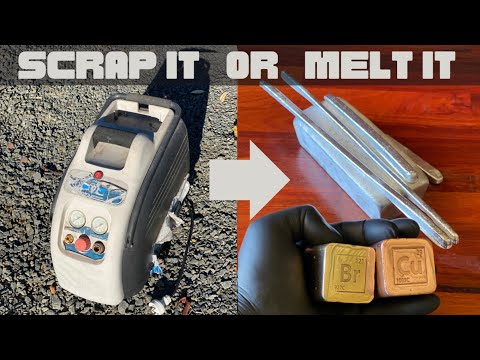 Full Compressor Tear Down - 4 Metal Melt - ASMR Metal Melting - BigStackD Casing Trash To Treasure
