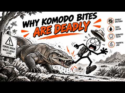 Why It Sucks Getting Bitten by a Komodo Dragon?