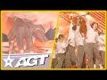 INCREDIBLE Dance Group Gives the Judges GOOSEBUMPS and Wins the GROUP GOLDEN BUZZER on AGT 2023!