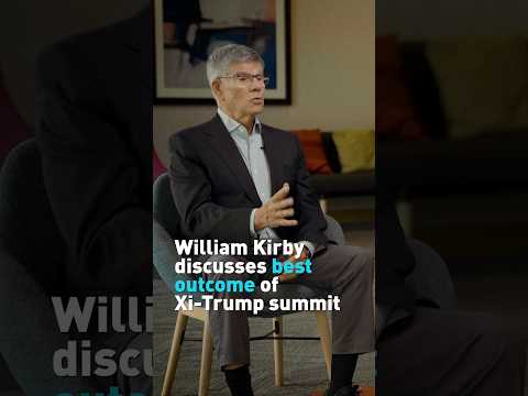 William Kirby discusses best outcome of Xi-Trump summit