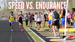 Speed vs. Endurance Training for the 400m | Feed the Cats Training