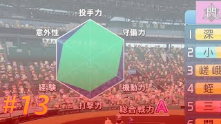 選抜準決勝で総合戦力”A”と対戦　AJ-LEAF高校の躍進は。。どうなるのか【＃13　AJ-LEAF高校】【パワプロ2020　栄冠ナイン】