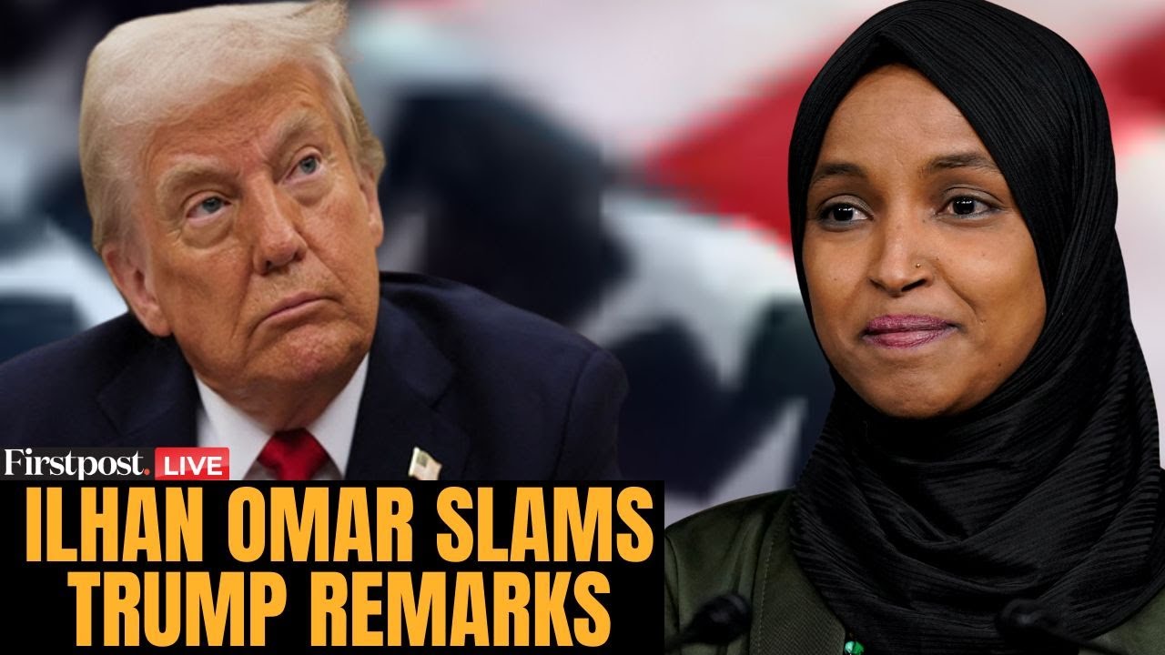 LIVE: Ilhan Omar Condemns Trump’s ‘Garbage’ Remark About Somalis, Calls His Obsession ‘Creepy’