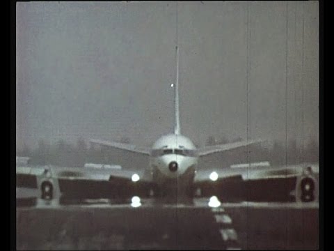 Pan Am Boeing 707 at Moscow Sheremetyevo Airport, 1973