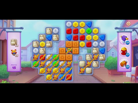 TOWNSHIP  mini event Match -3  game level # 674