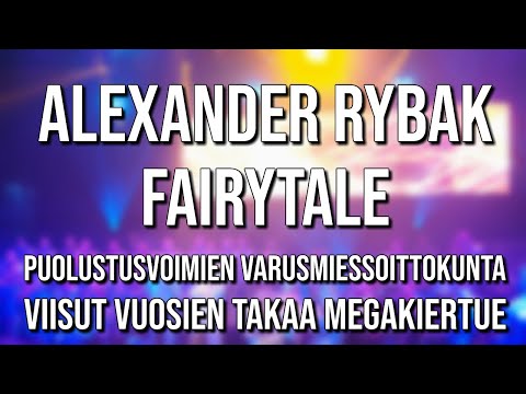 Alexander Rybak - Fairytale cover by PVVMSK 1/21 Viisut Vuosien Takaa