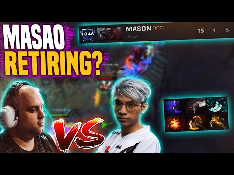 Mason: If I lose this game i'm retiring from Dota... (vs. Pakazs)