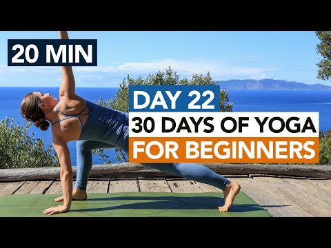 20 Min Energising Yoga Routine (Day 22) 30 Days of Yoga For Beginners thumbnail