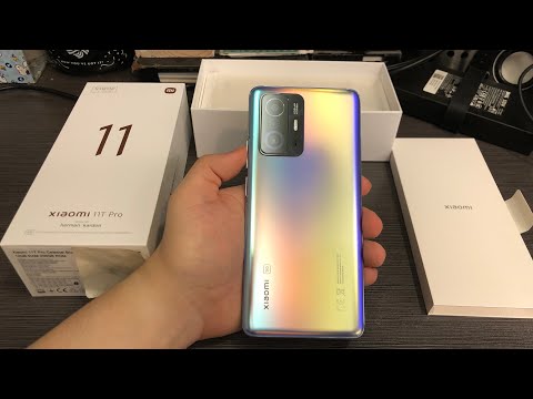 Xiaomi 11T Pro 5G Unboxing + First Boot Up (Celestial Blue)