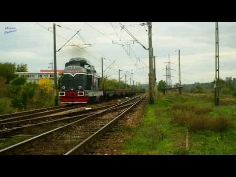 LDH 840 421-7 cu marfar de platforme goale in Filesti