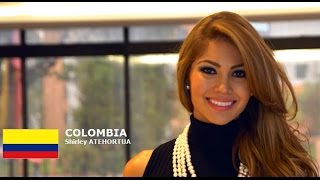 Shirley Atehortua Contestant from Colombia for Miss World 2016 Introduction