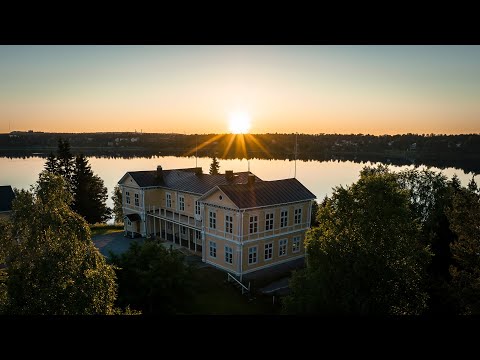 Summer in Swedish Lapland! Filipsborg Mansion in Kalix.
