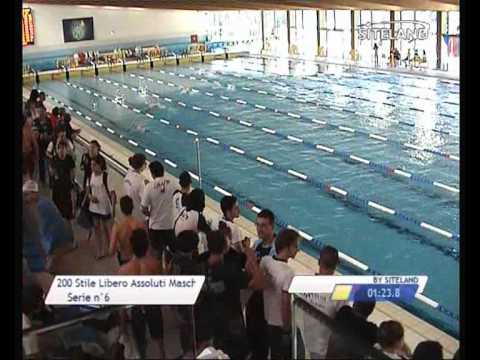 Serie 6 dei 200 Stile Libero  Assoluti M Agonisti - 7 Meeting City of Lignano
