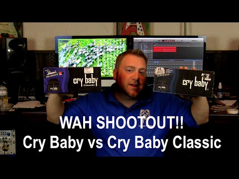 Wah Shootout!! Cry Baby vs Cry Baby Classic (Clean/Dirty)