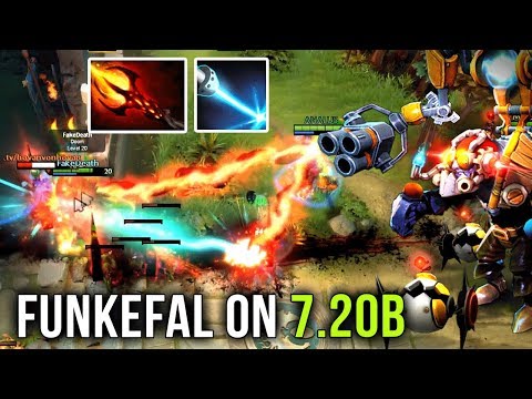 How to Tinker on New Patch 7.20b by Funkefal Best Tinker Spammer Dotabuff Rank 1 - Dota 2