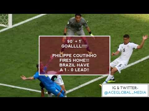 Brazil 2 - 0 Costa Rica (Russia 2018 World Cup Football Highlights - 24th Match)