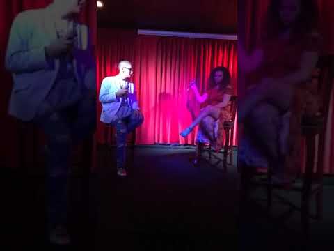 Paola Guanche  junto a Franser Pazos