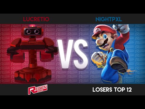 Regen 2022 | Losers Top 12: Lucretio (R.O.B) VS Nightpixl (Mario)