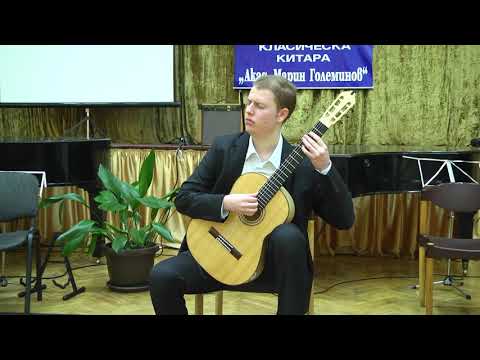 Mihailo Dašić - Recital at the International Guitar Festival "Acad. Marin Goleminov"