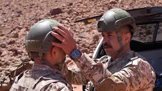 الجيش العربي يرفع العلم الأردني على قمة أم الدامي الأعلى في المملكة