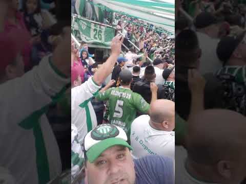 "La hinchada que nunca abandona es la de laferrere. El oso barrio la lomaðŸ’šðŸ’ª" Barra: La Barra de Laferrere 79 &bull; Club: Deportivo Laferrere