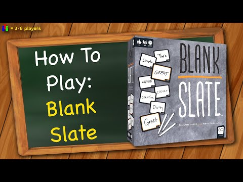 Walmart Blank Slate Game