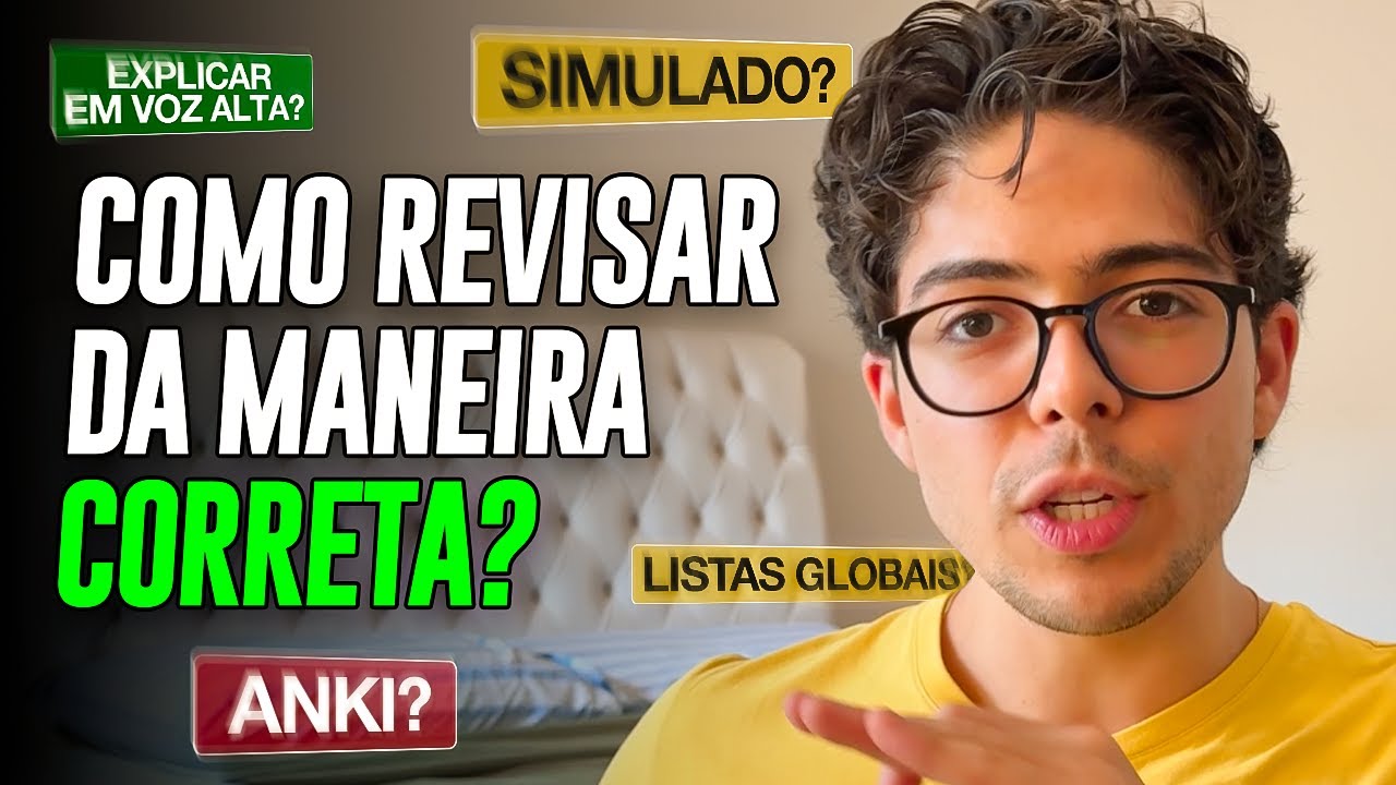 APRENDA a REVISAR de uma vez por todas para passar em Medicina.