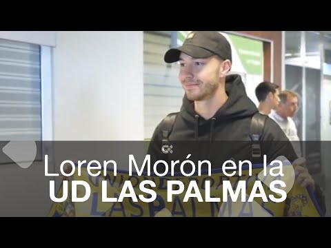 Llega Loren Morón a la UD Las Palmas