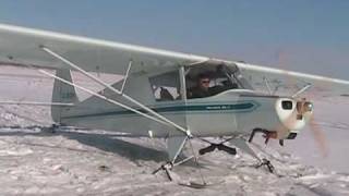 preview picture of video 'Winter Flight 2010, Westlock Alberta'