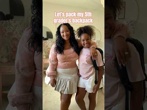 Pack my 5th grader’s backpack…what did we miss? #backtoschool #backtoschoolhaul #schoolsupplies
