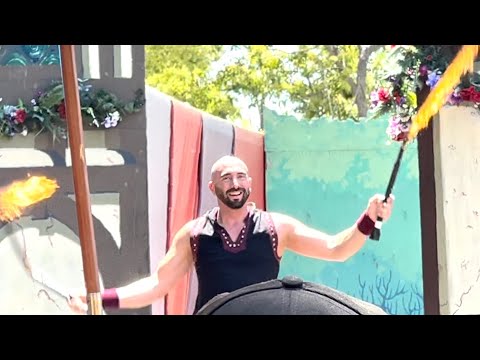 🔥Aaron Bonk - Fire Whips, Swords / Irwindale Ren Faire, 5/13/2023