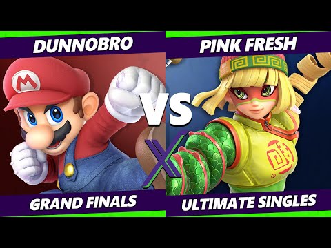 S@X 420 GRAND FINALS - Dunnobro (Mario) Vs. Pink Fresh [L] (Min Min) Smash Ultimate - SSBU