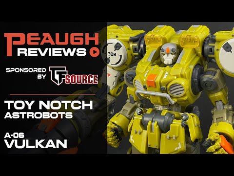Video Review: Toy Notch Astrobots - A-06 VULKAN