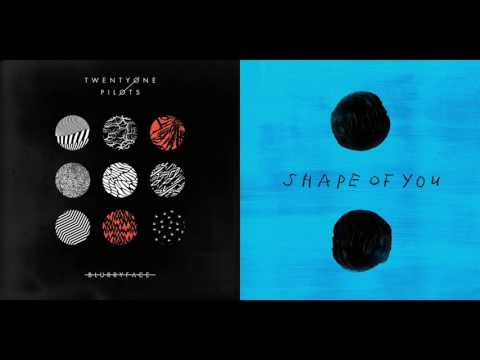 Ed Sheeran vs twenty one pilots - Shape Of You vs Stressed Out (Mashup)