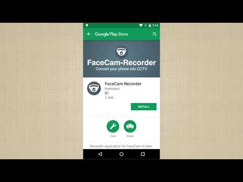 FaceCam-Recorder Video