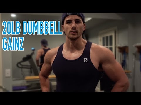 How To Workout with ONLY 20lb Dumbbells | Full Body Workout | With Model Alex Barber