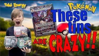 The Paldean Fates ex Tins were full of SURPRISES! We pulled the CHARIZARD!